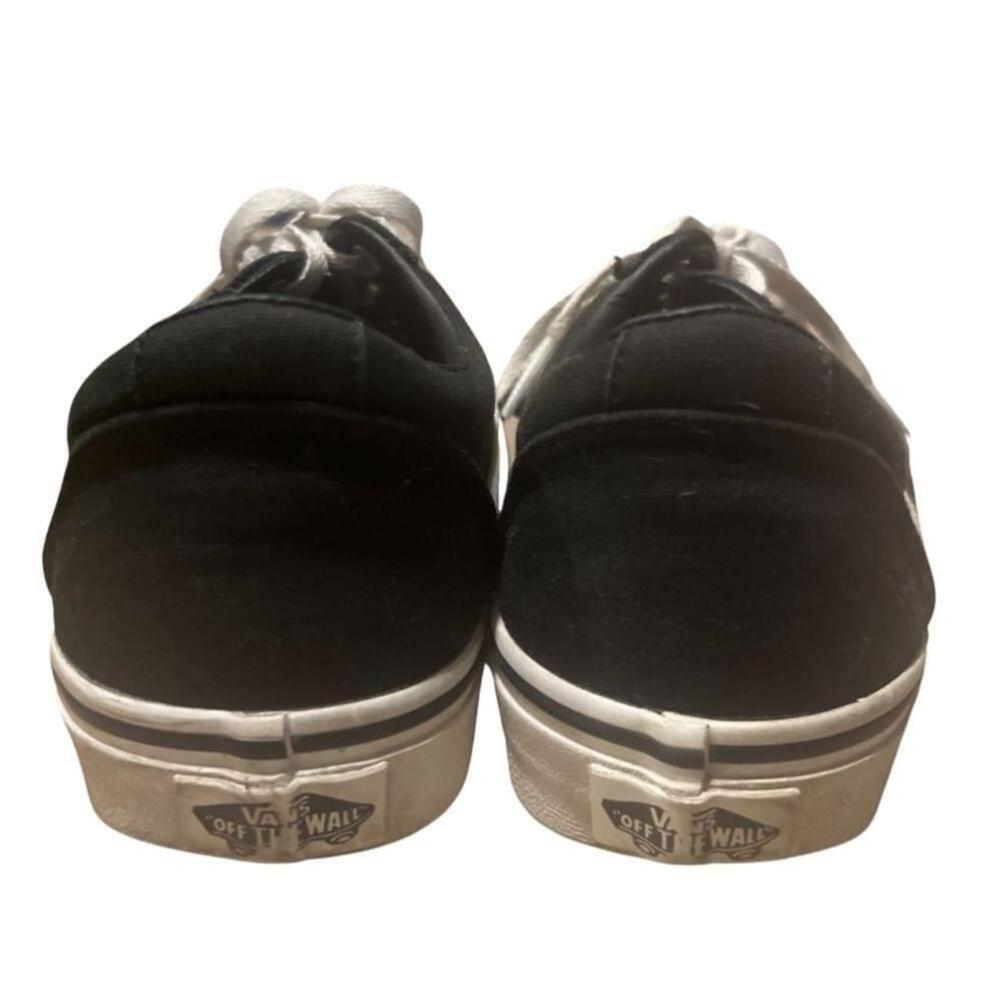 Classic Vans black and white women’s 6.5 - Picture 3 of 4